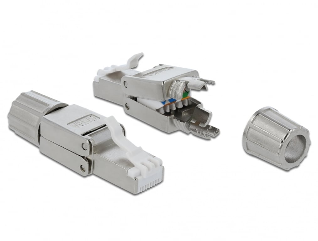 DeLOCK 86477 wtyczka RJ-45 Szary