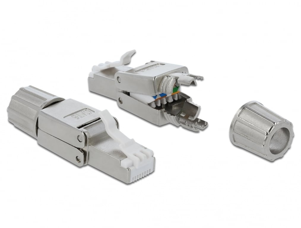 DeLOCK 86476 wtyczka RJ-45 Szary