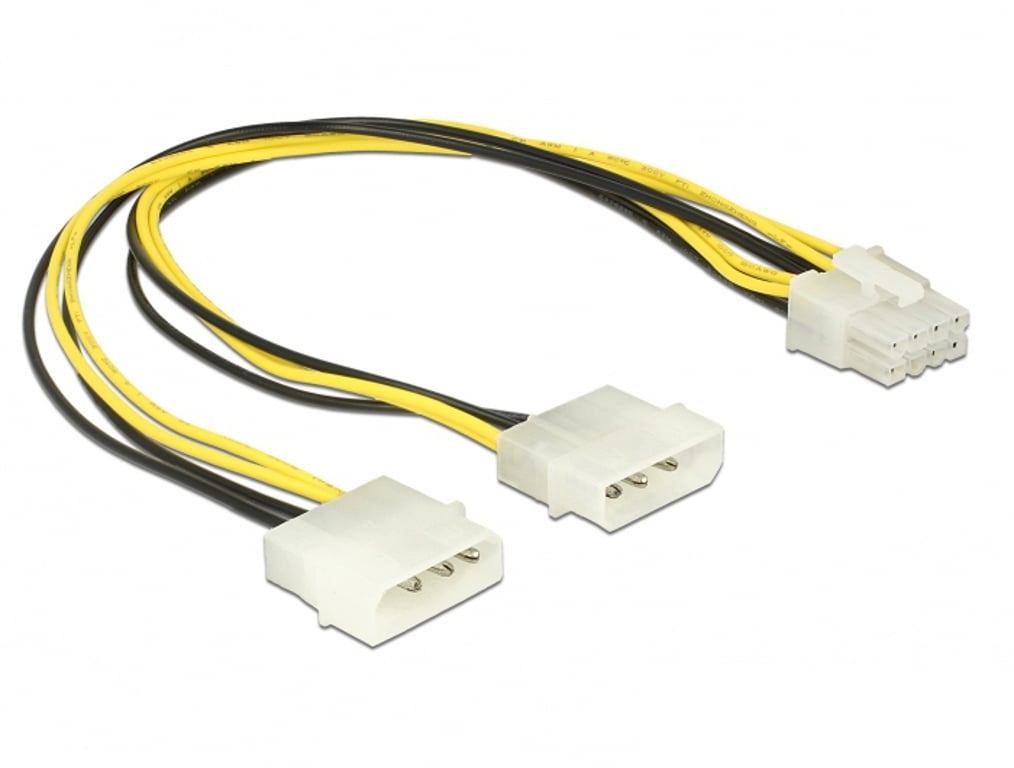 DeLOCK 85453 wewnętrzny kabel zasilający 0,3 m