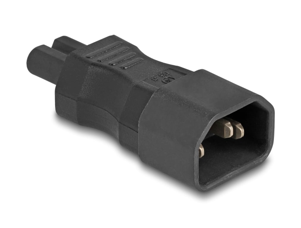 DeLOCK 80469 zmieniacz płci / kabli IEC 60320 C14 IEC 60320 C7 Czarny