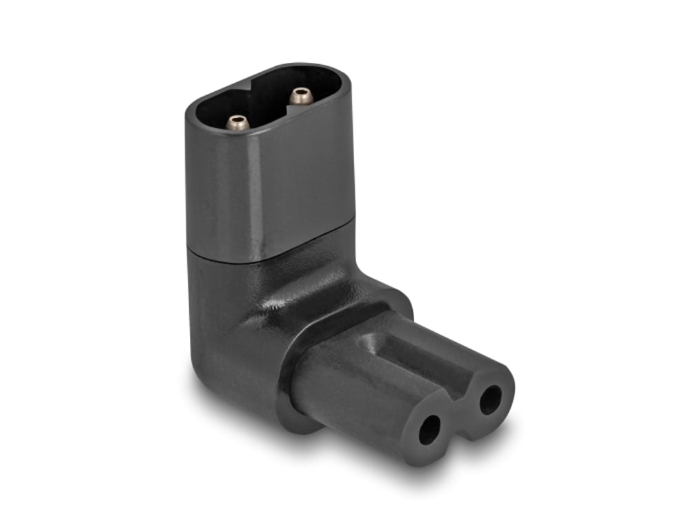 DeLOCK 80470 zmieniacz płci / kabli IEC 60320 C8 IEC 60320 C7 Czarny