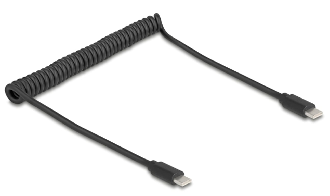 DeLOCK 90369 kabel USB USB 2.0 0,75 m USB C Czarny