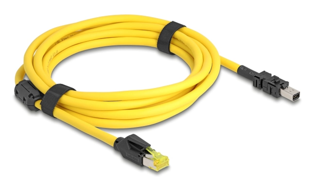 DeLOCK 81252 kabel sieciowy Czarny, Żółty 3 m Cat6