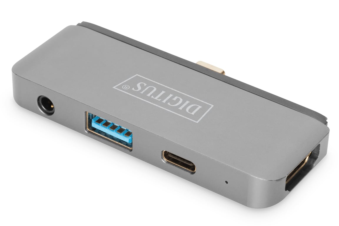 Digitus Mobilna stacja dokująca USB-C™, 4-portowa