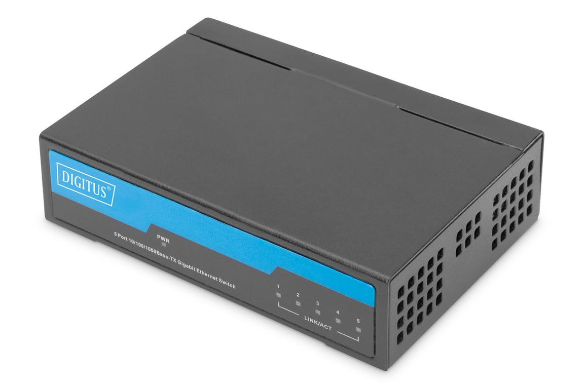 Digitus Przełącznik sieciowy Gigabit, 5-portowy, niezarządzalny