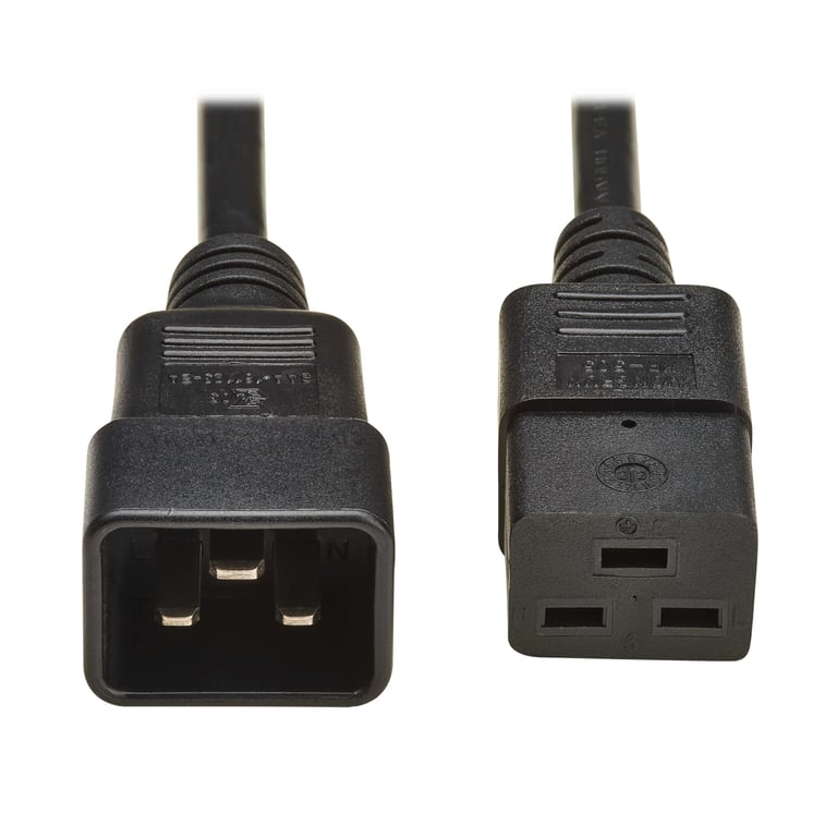 Eaton P036-02M-EU kabel zasilające Czarny 2 m IEC C20 IEC C19