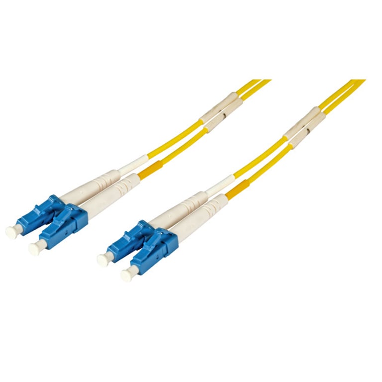 EFB Elektronik O0350.7,5 kabel optyczny 7,5 m LC OS2 Żółty