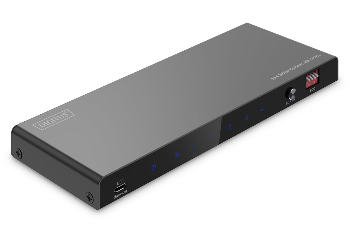 Digitus Rozgałęźnik HDMI 8K, 1x4