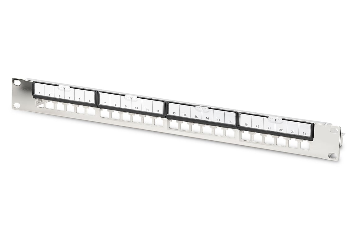 Digitus Modułowy panel krosowy, 24-portowy
