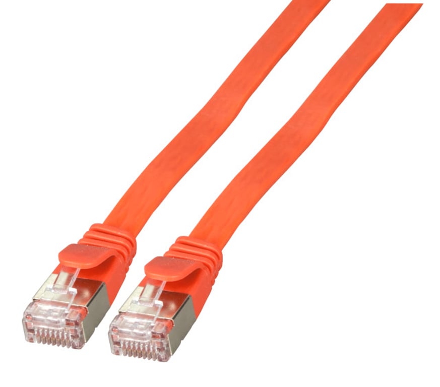EFB Elektronik K5545RT.1,5 kabel sieciowy Czerwony 1,5 m Cat6a U/FTP (STP)