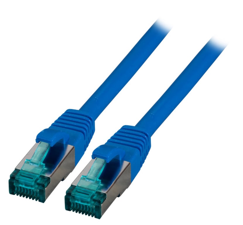 EFB Elektronik MK6001.0,25BL kabel sieciowy Niebieski 0,25 m Cat6a S/FTP (S-STP)