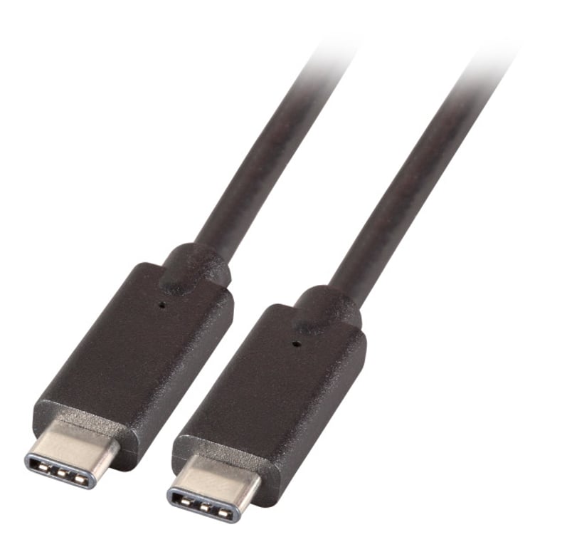 EFB Elektronik K5283-5ASW.0,5 kabel USB 0,5 m USB4 Gen 2x2 USB C Czarny