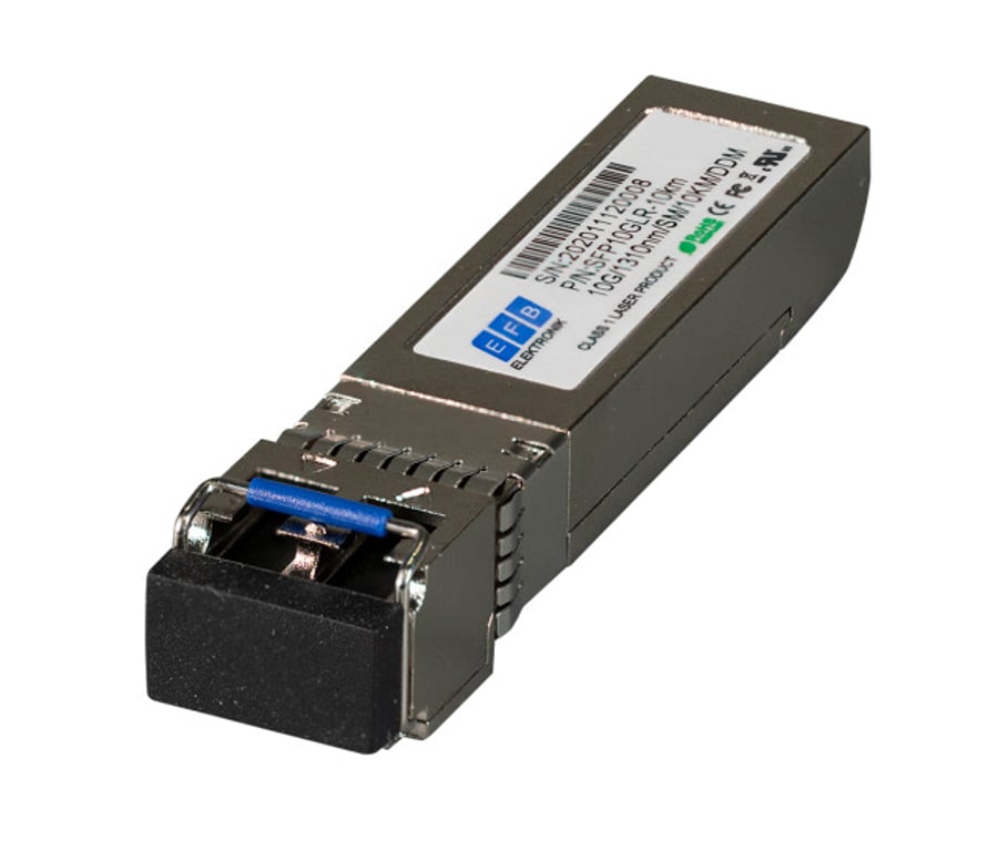 EFB Elektronik SFP10GSR-300M moduł przekaźników sieciowych Swiatłowód 10000 Mbit/s SFP+ 850 nm