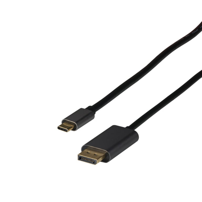 EFB Elektronik EBUSBC-DP12K.2 adapter kablowy 2 m USB Type-C DisplayPort Czarny