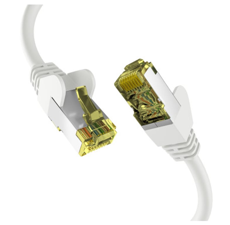 EFB Elektronik EC020200021 kabel sieciowy Biały 2 m Cat6a S/FTP (S-STP)