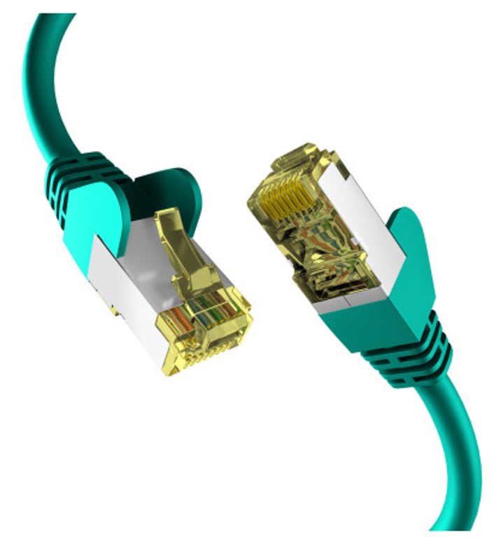 EFB Elektronik EC020200084 kabel sieciowy Zielony 15 m Cat6a S/FTP (S-STP)