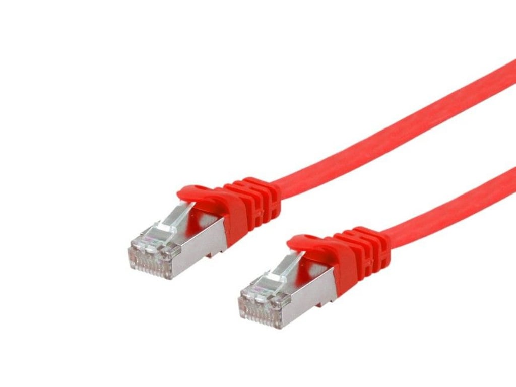 Equip 607620 kabel sieciowy Czerwony 1 m Cat6a U/FTP (STP)
