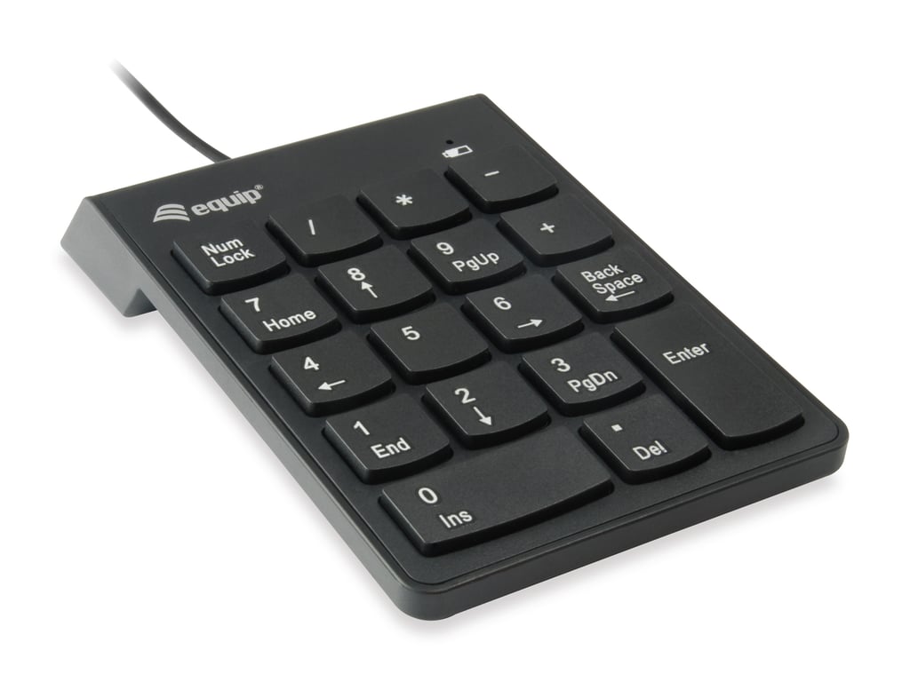 Equip 245205 klawiatura numeryczna Uniwersalne USB Czarny 245205
