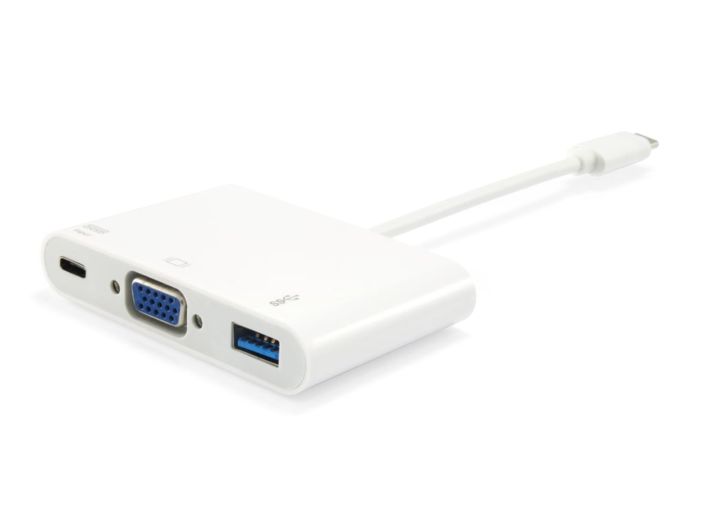 Equip 133462 stacja dokująca USB 3.2 Gen 1 (3.1 Gen 1) Type-C Biały