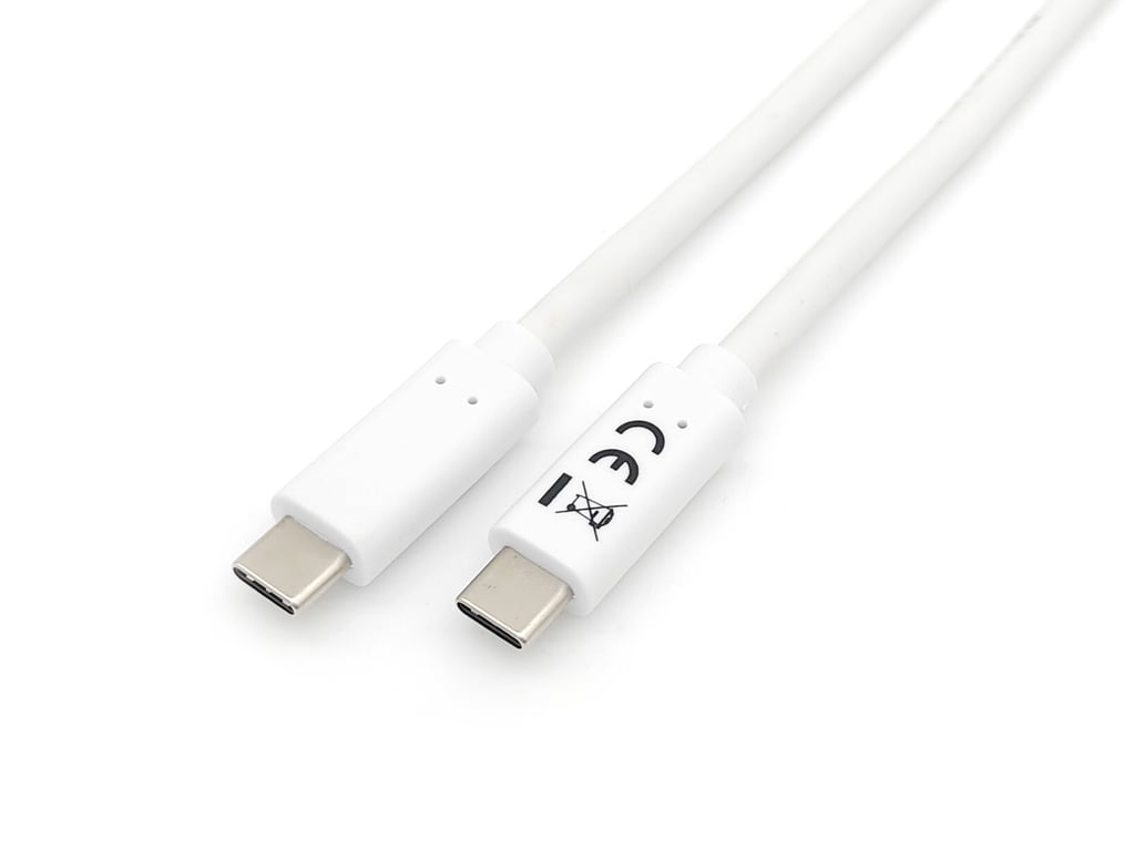 Equip 128362 kabel USB 2 m USB 3.2 Gen 1 (3.1 Gen 1) USB C Biały