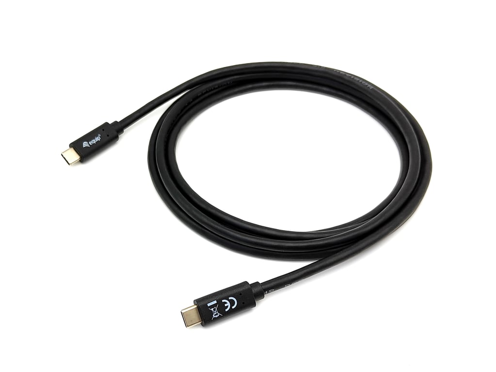Equip 128346 kabel USB 1 m USB 3.2 Gen 1 (3.1 Gen 1) USB C Czarny