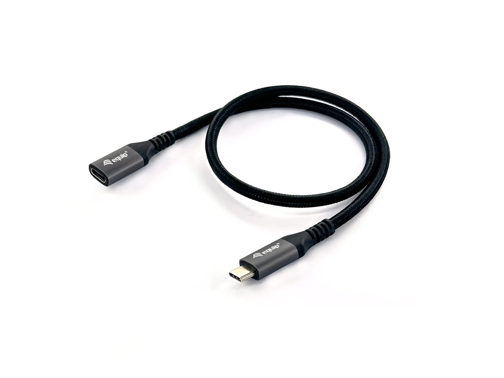 Equip 128371 kabel USB 1 m USB 3.2 Gen 2 (3.1 Gen 2) USB C Czarny