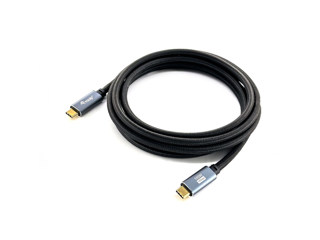 Equip 128357 kabel USB 2 m USB 3.2 Gen 2 (3.1 Gen 2) USB C Czarny