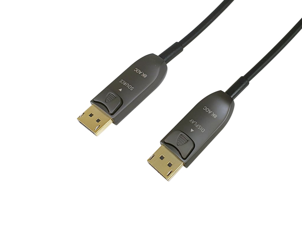 Equip 119442 kabel DisplayPort 20 m Czarny