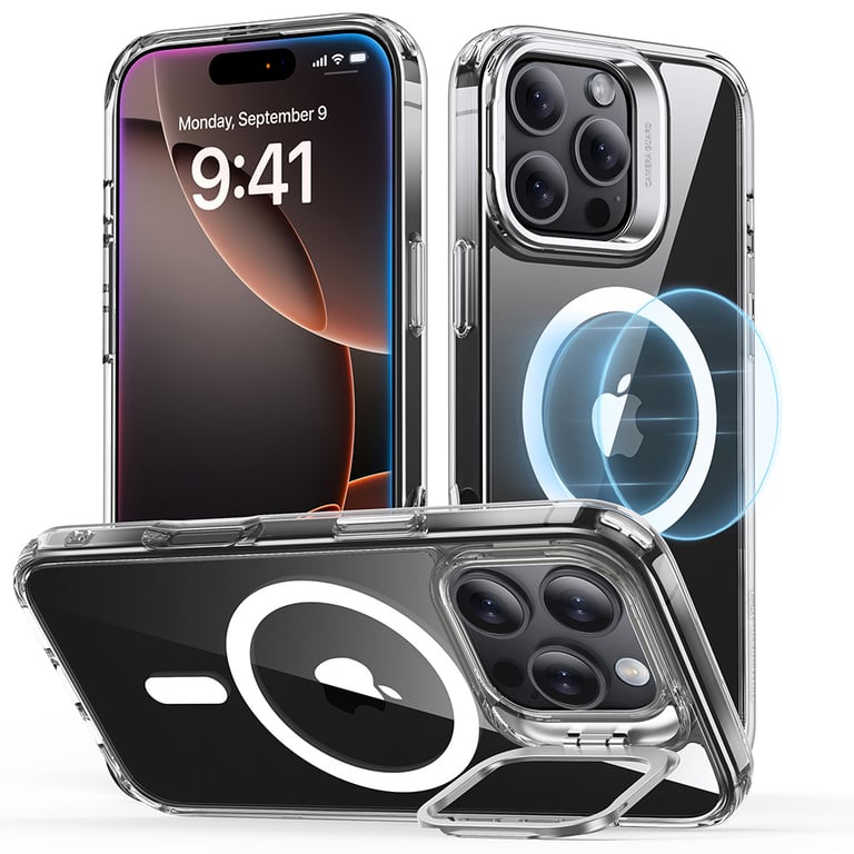esr Classic Hybrid HaloLock with Stash Stand pokrowiec na telefon komórkowy 17,5 cm (6.9