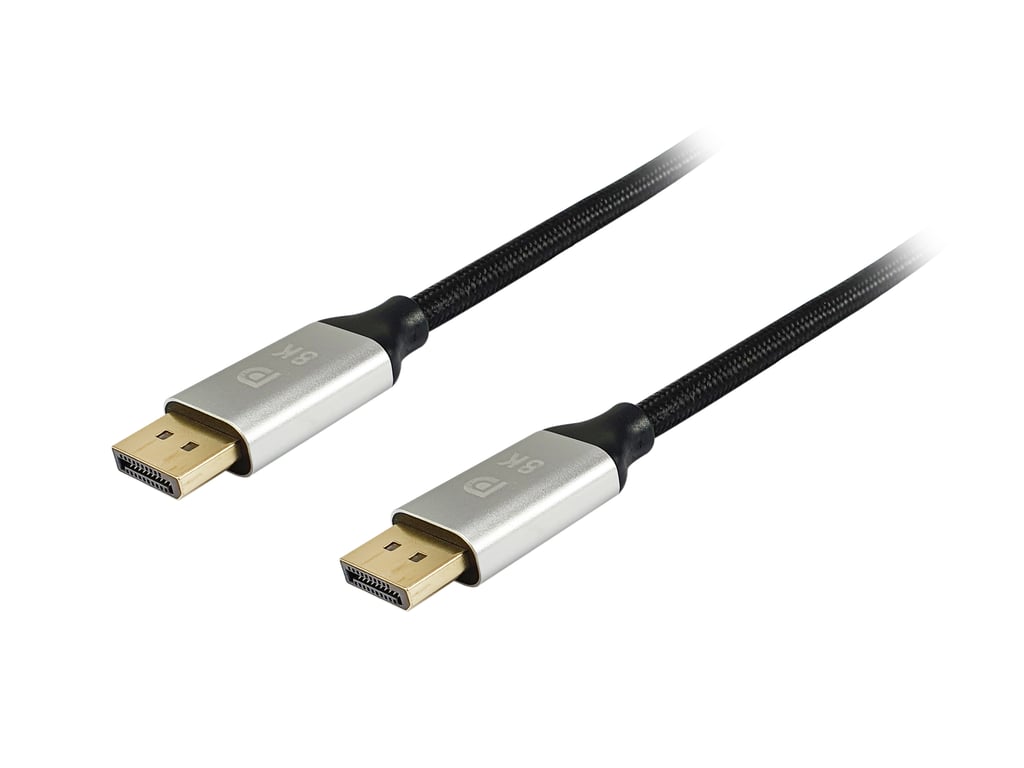 Equip 119265 kabel DisplayPort 5 m Aluminium, Czarny