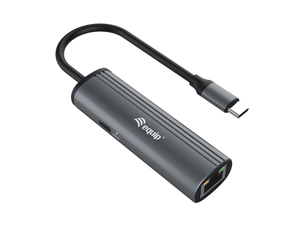 Equip 133486 stacja dokująca USB Type-C Czarny, Szary