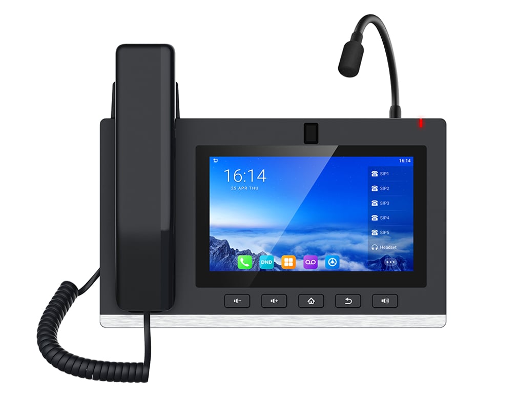Fanvil A308I telefon VoIP Czarny 20 linii Wi-Fi