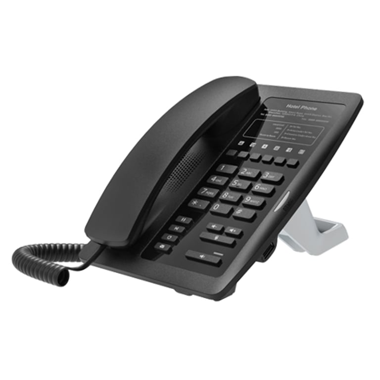 Fanvil H3W telefon VoIP Czarny 2 linii Wi-Fi