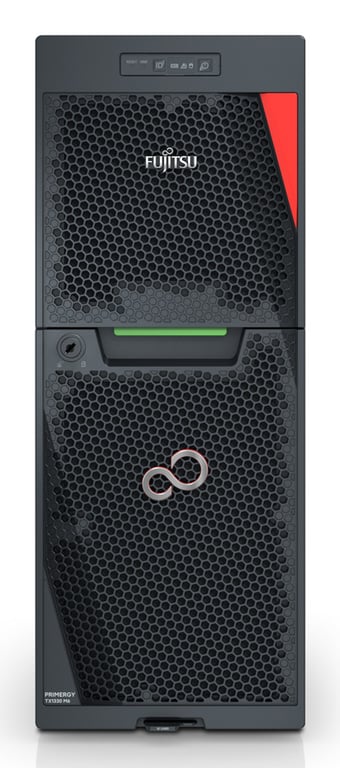 Fujitsu PRIMERGY TX1330 M6 serwer 0 GB Tower Intel Xeon E E-2488 3,2 GHz 32 GB DDR5-SDRAM 500 W