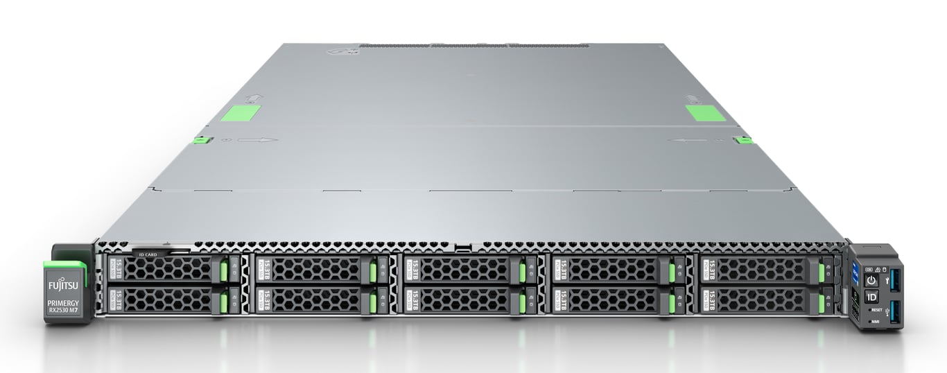 Fujitsu PRIMERGY RX2530 M7 serwer Rack (1U) Intel® Xeon Silver 4509Y 2,6 GHz 32 GB DDR5-SDRAM 900 W