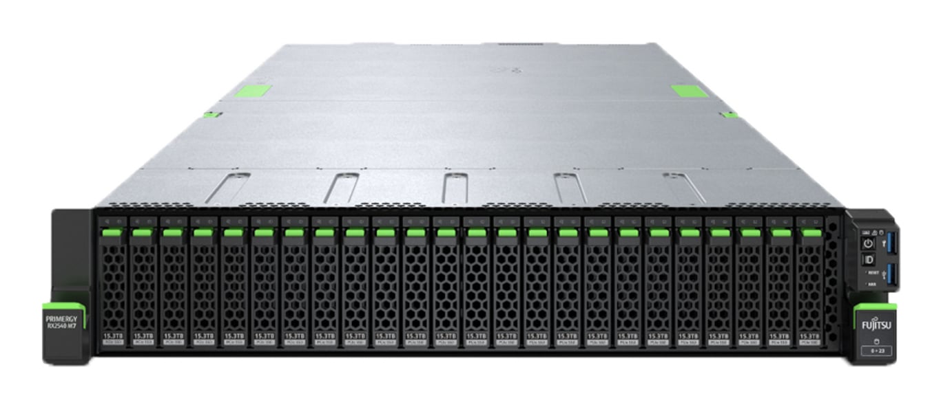 Fujitsu PRIMERGY RX2540 M7 serwer Rack (2U) Intel® Xeon® Gold 5515+ 3,2 GHz 32 GB DDR5-SDRAM 900 W
