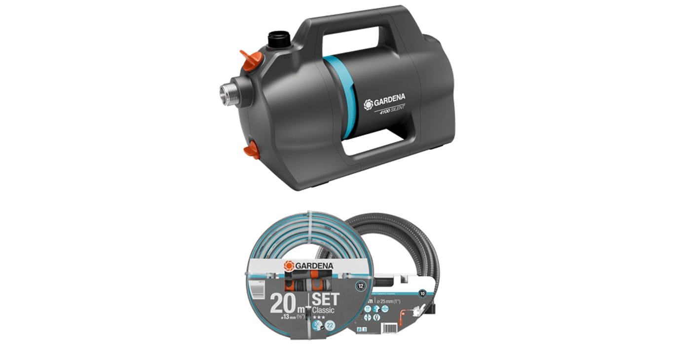 Gardena 4200 Silent Set 600 W 3,9 bar 4200 l/h
