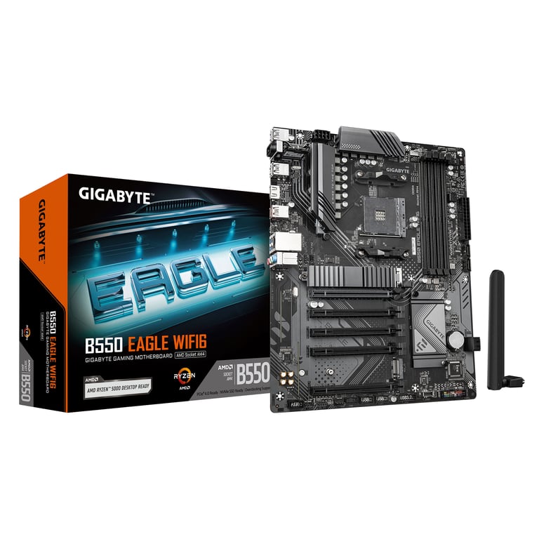 GIGABYTE B550 EAGLE WIFI6 płyta główna AMD B550 Socket AM4 ATX B550 EAGLE WIFI6