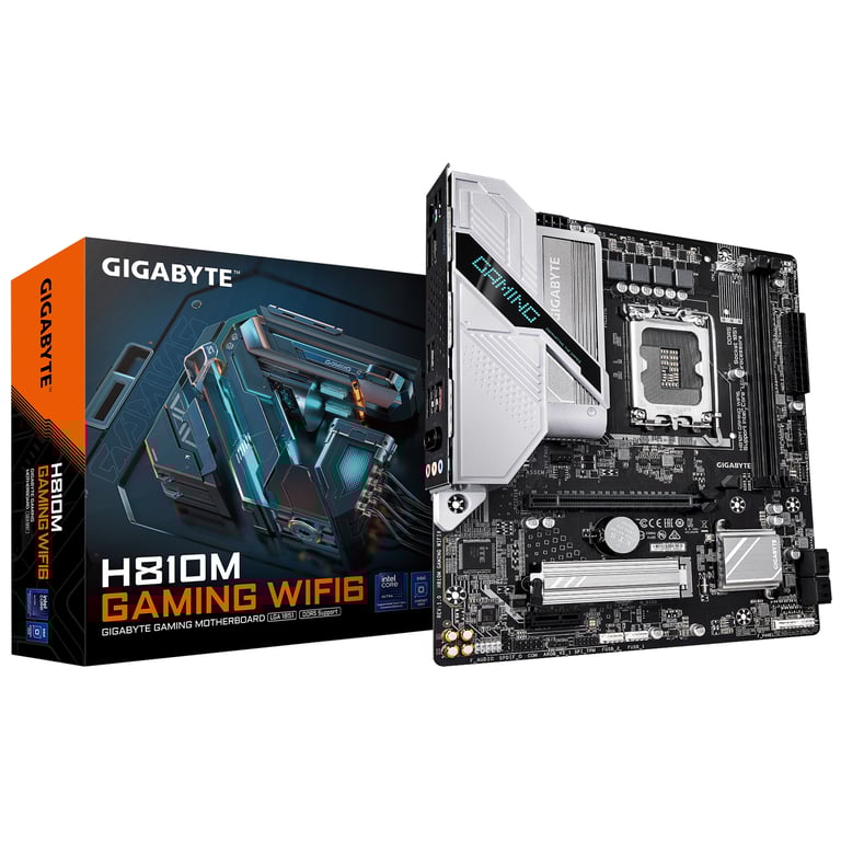 GIGABYTE H810M GAMING WIFI6 płyta główna Intel H810 LGA 1851 (Socket V1) micro ATX H810M GAMING WIFI6