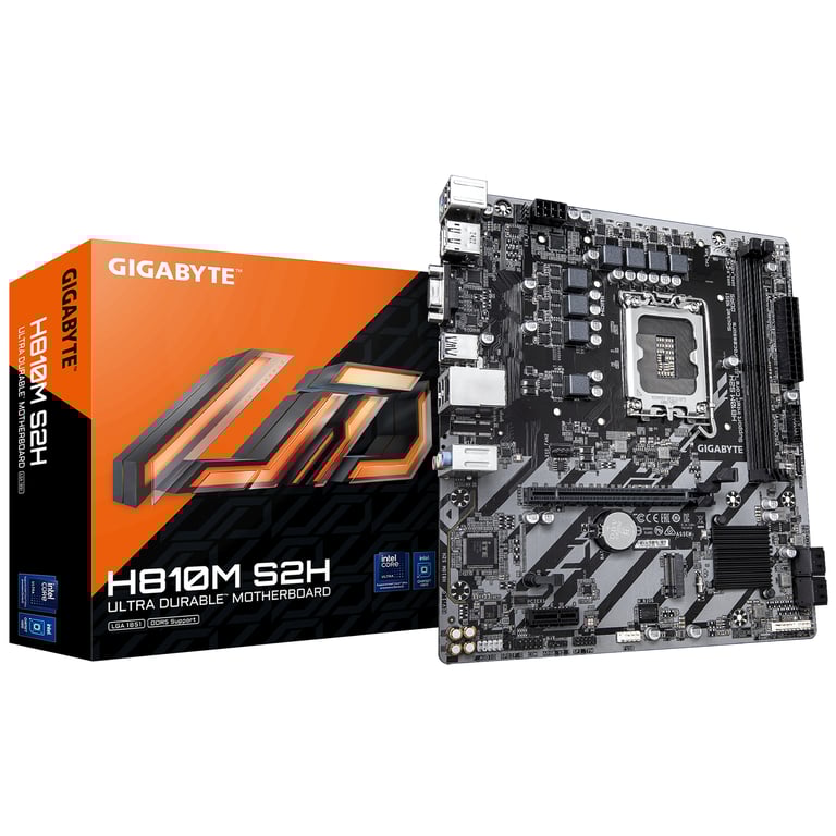 GIGABYTE H810M S2H płyta główna Intel H810 LGA 1851 (Socket V1) micro ATX H810M S2H