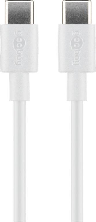 Goobay 66315 kabel USB USB 2.0 0,5 m USB C Biały