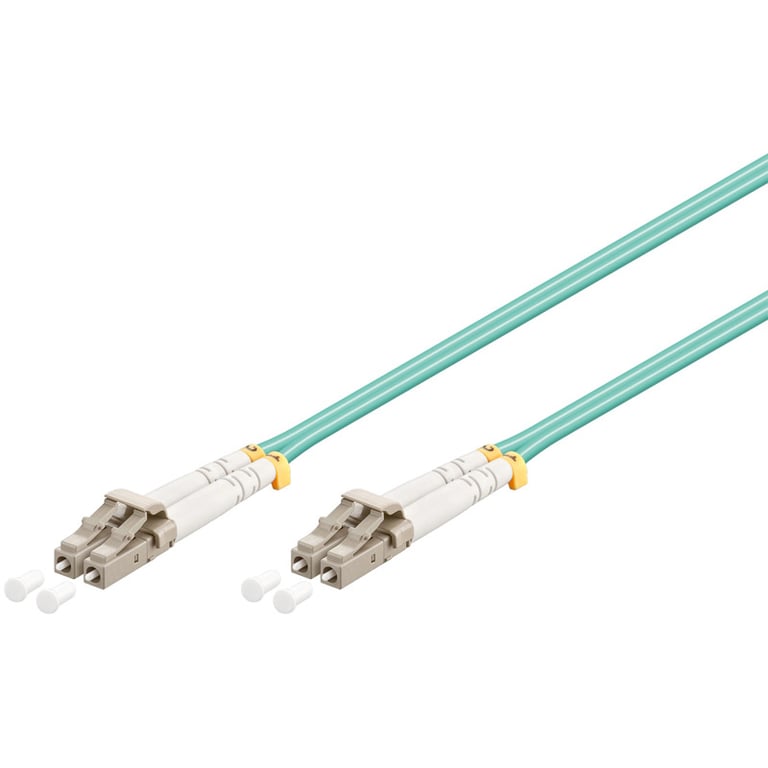 Goobay LC-LC, 3 m kabel InfiniBand / światłowodowy Niebieski