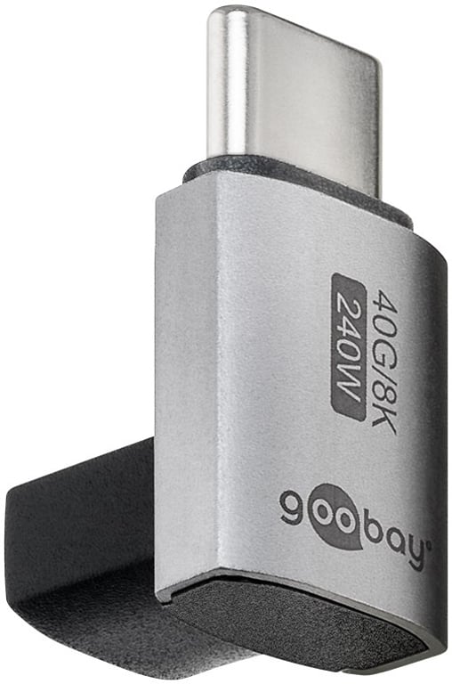 Goobay 74444 zmieniacz płci / kabli USB-C Srebrny