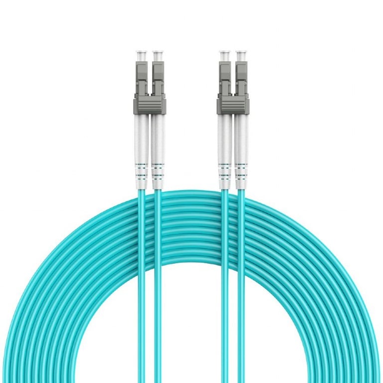 Gembird CFO-MDOM4-LC/LC-30M kabel InfiniBand / światłowodowy LC/UPC Kolor Aqua