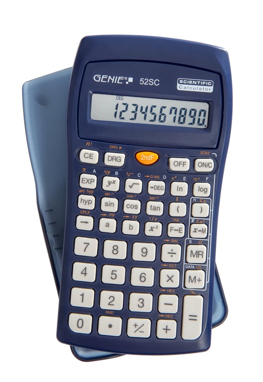 Genie 52 SC kalkulator Kieszeń Kalkulator naukowy Granatowy (marynarski)