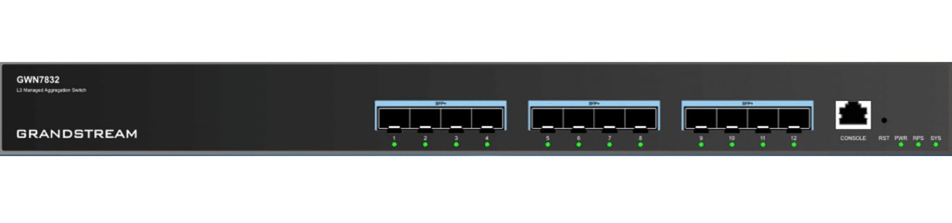 Grandstream GWN 7832 12SFP+ switch L3