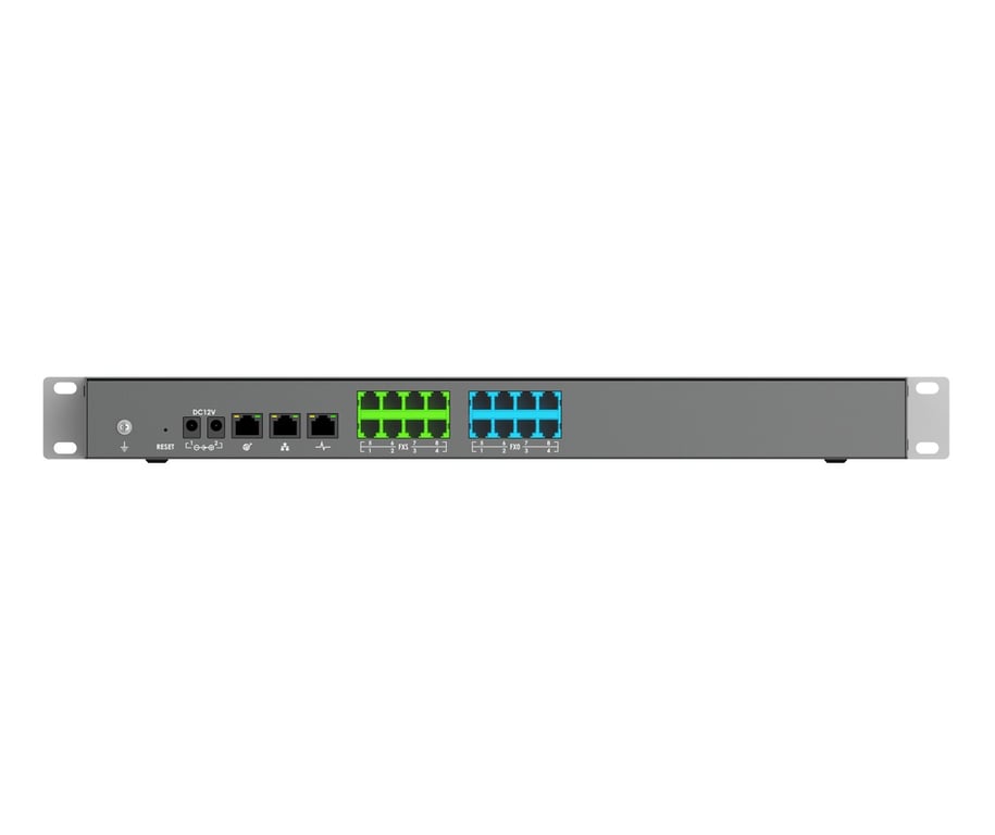 Grandstream Networks UCM6308A system PBX (Private Branch Exchange) 2000 użyt. IP Centrex (hostowane/wirtualne IP)