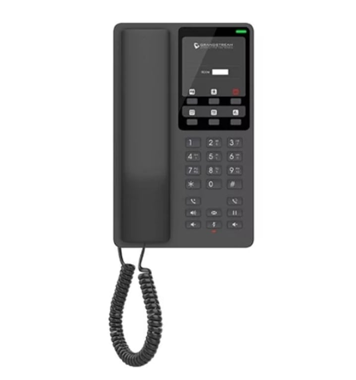 Grandstream Networks GHP621W telefon VoIP Czarny 2 linii LCD Wi-Fi