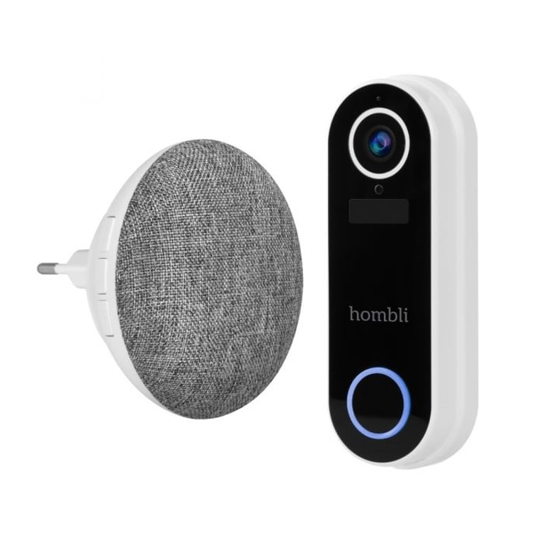 Hombli Smart Doorbell Pack Czarny, Biały