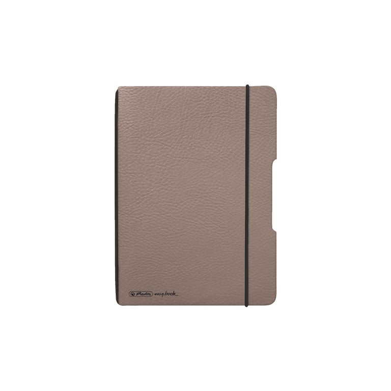 Herlitz 50033799 notatnik A6 40 ark. Szarobrązowy